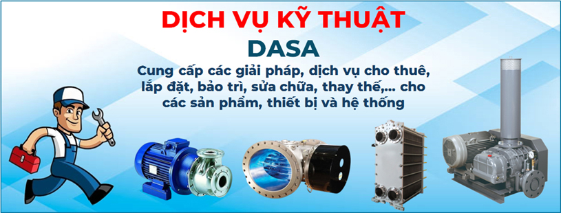 Dịch vụ lắp đặt máy bơm DASA Service Center