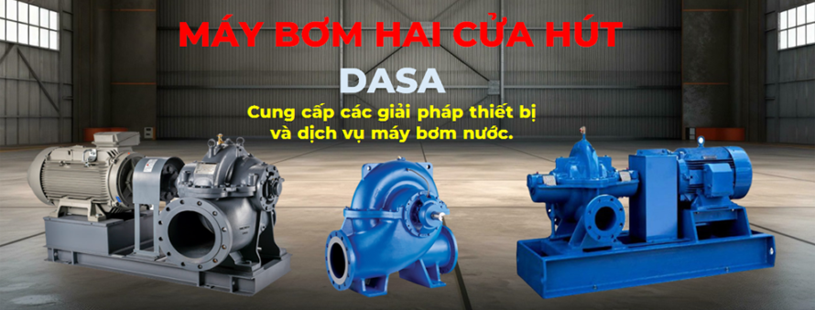 Máy Bơm Hai Cửa Hút